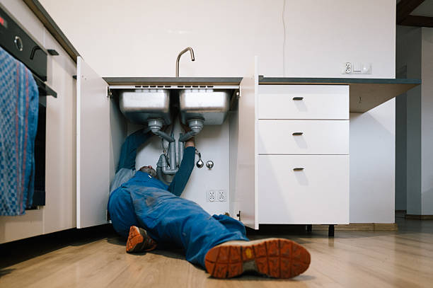 Professional Leak Detection technician working in Brewster, WA
